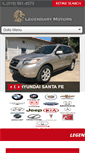 Mobile Screenshot of legendarymotorstraer.com